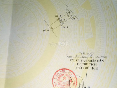 Cần bán nhanh lô đất thuộc khu Lưu Minh 1.6 tỷ.