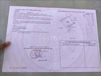 bán lô nhà ở Bình Hải-Thăng bình-quảng nam