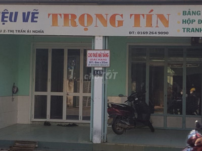 Cho thuê mặt bằng kinh doanh và ở 200m² Ái Nghĩa