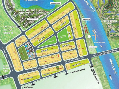 cho thuê đất gần ngã 4 khu green city