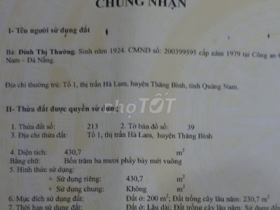 Đất mặt tiền 3/2 289m2