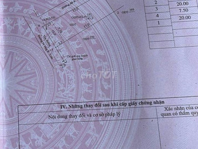 Bán lô góc. KP 7 TT Hà Lam