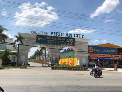 Nhà khu đô thị phúc an city. 5x20 trệt 2 lầu