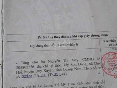 bán lô đất view biển Duy Hải-Duy xuyên-Quảng Nam