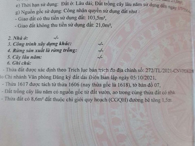 CHÍNH CHỦ CẦN BÁN R.Ẻ LÔ ĐẤT TÂM HUYẾT ĐIỆN HỒNG