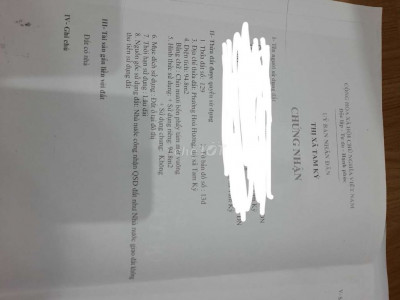 Chính chủ cần bán nhà