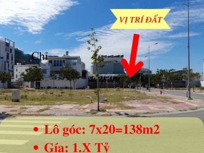 Lô Góc 138m2- 1.X tỷ Đường 9m5- Ngay KCN Tam Thăng