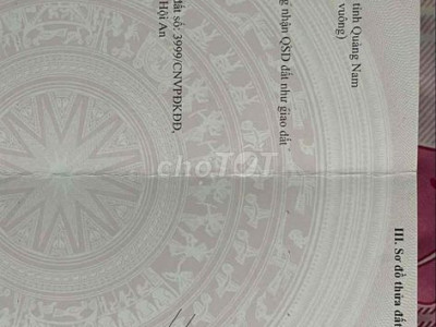 Đất ở khu đảo Cù Lao Chàm