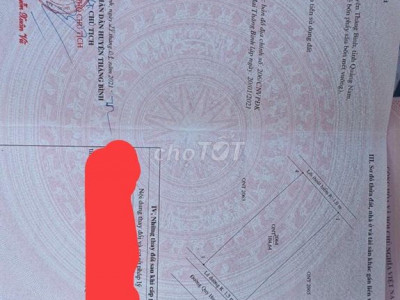 Chính chủ cần bán nhanh lô Bình Nguyên-Ngay chợ BN