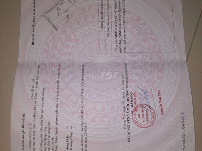 Bán Lô Đất Ngay Cổng Chợ Bà Rén