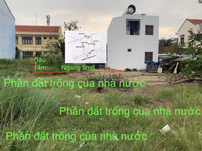 Đất Cẩm Nam 2t5 lưng view sông ngay chân cầu Ký Ức