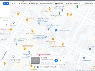 Cho thuê đất khối 3 Thi trấn Núi Thành, Quảng Nam