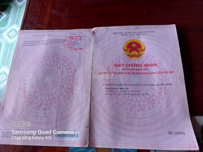 Kẹt tiền bán đất KDC Hòa Thuận, Tam Kỳ, Quảng Nam