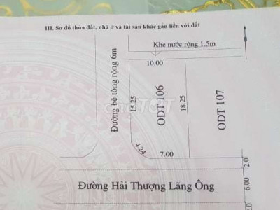 Bán lô đất 180m2, 3 mặt tiền cực đẹp TP. Hội An.