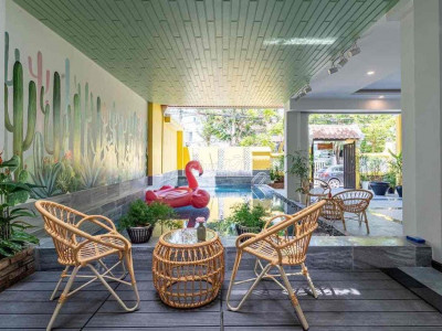 Villa Hội An có 9p hồ bơi - giá thuê 30 triệu