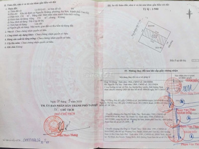 CẦN BÁN GẤP ĐẤT NỀN DỰ ÁN TẠI TAM KỲ