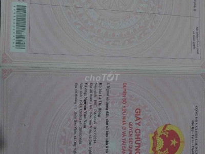 Đất thổ cư 150m2 Duy Nghĩa Quảng Nam