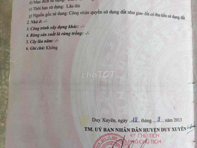 BÁN LÔ ĐẤT VEW SÔNG CỬA ĐẠI-DUY HẢI-QUẢNG NAM