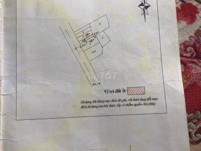 Đất mặt tiền Quốc Lộ 1A