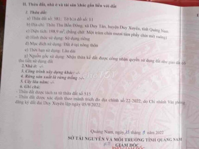 Bán lô đôi Duy Tân Duy Xuyên view đồng mát mẻ