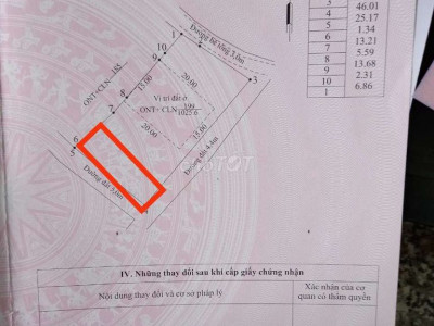 Lô đất tại view sông tại thôn Ngọc An ,Xã Tam Tiến