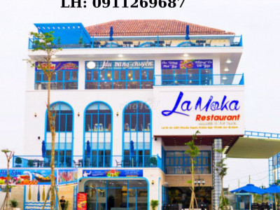 CHO THUÊ NHÀ HÀNG 5 TẦNG TỔNG DT 2077M2 LAMOKA HỘI AN ĐẦY ĐỦ TIỆN NGHI