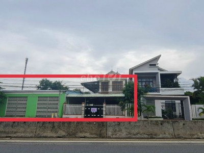 Nhà và kho 670m2 đất, ngang 27m, ngay QL1 trung tâm xã Tam Anh Nam,
