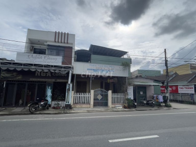 Nhà 2mặt tiền 1 trệt 1 lầu 3 phòng ngủ 2 phòng vệ sinh