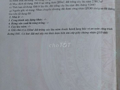 Chủ cần bán nhà vườn 3000m2 có 200 đất ở  phù hợp trồng cây ăn quả