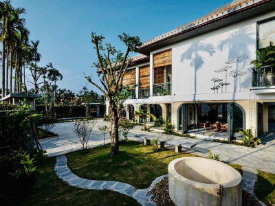 Cho thuê biệt thự sân vườn 2 phòng ngủ khu Cẩm Kim - Hội An