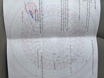 Bán lô đất ODT 132m2 full thổ cư ngay sau ủy ban huyện Phú Ninh