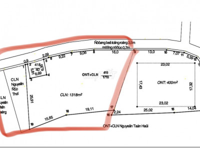 Bán đất ở + vườn lâu năm