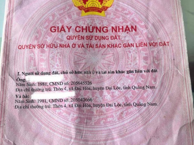 Thôn 4 Đại Hoà Đại Lộc