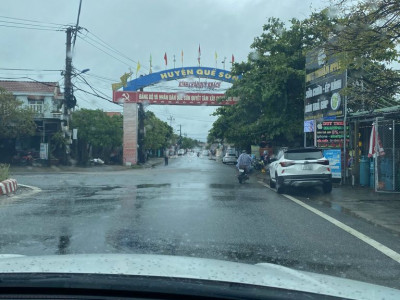 BÁN ĐẤT 2 MẶT TIỀN GẦN ĐƯỜNG 611 QUẾ MỸ , QUẾ SƠN , QUẢNG NAM