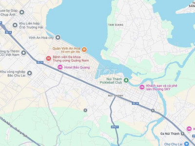 Mặt bằng kinh doanh khoảng 550m2 Quốc Lộ 1A, Núi Thành, Quảng Nam