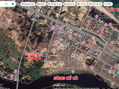 Khu Làng Chài - Biển An Bàng: Bán lô đất đường Khúc Hạo, giá rẻ