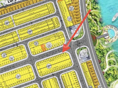 KĐT số 4: đường 27m, sát sông, vị trí đẹp, giá 6tyxx.