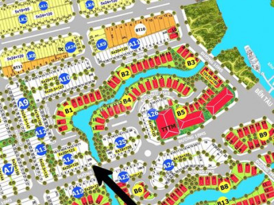 chỉ 28tr/m2 có ngay lô đất 235m2 2 mặt tiền view sông đường 10m5 lề 5m