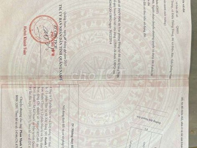 Cần bán lô đất khu phố chợ thanh quýt