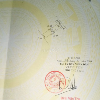 Cần bán nhanh lô đất thuộc khu Lưu Minh 1.6 tỷ.