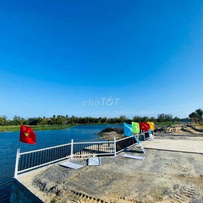 Đất biệt thự 2 mặt sông bao quanh, gần biển Hà My