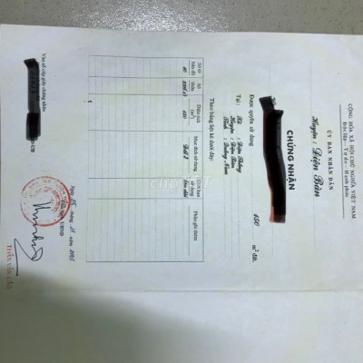 Cần bán lô đất