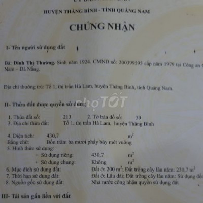 Đất mặt tiền 3/2 289m2