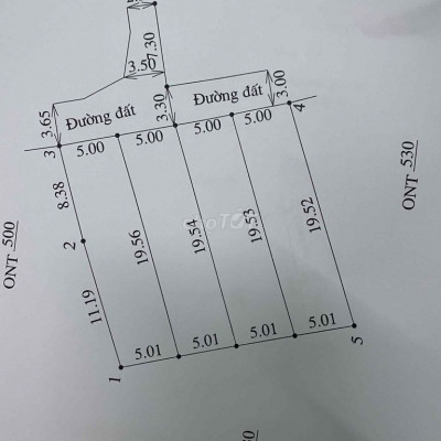 cầnbán 6 lô đất liền kềdt mỗi lô100m2 tại Đại Lãnh