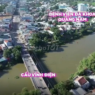 Đất Vĩnh Điện hỗ trợ ngân hàng 50%, không lãi suất