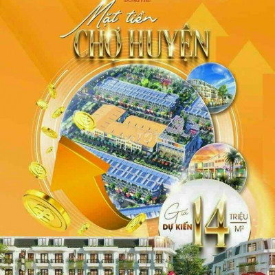 lô Góc Khu phố chợ Đông Phú 150m2 chỉ 900tr