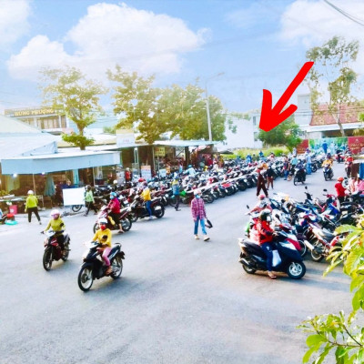 Bán Nhanh Lô Đất Sổ Đỏ Sát Chợ QL 1A Gía 960 Triệu