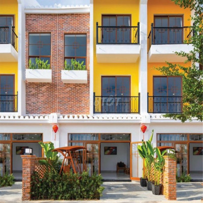 NHÀ PHỐ HỘI AN - 3 TẦNG 5 CĂN HỘ, VIEW CÔNG VIÊN