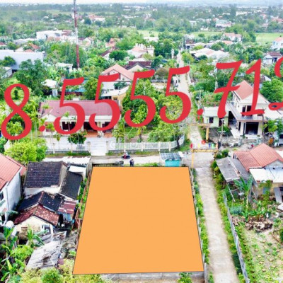 Bán đất ven Đà Nẵng mặt tiền chợ - Đường CGQH 21m5