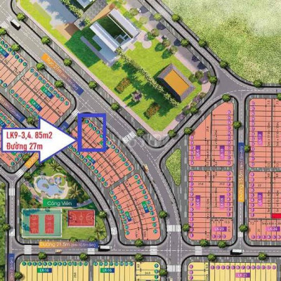 Chính chủ bán gấp lô đất đường 27m